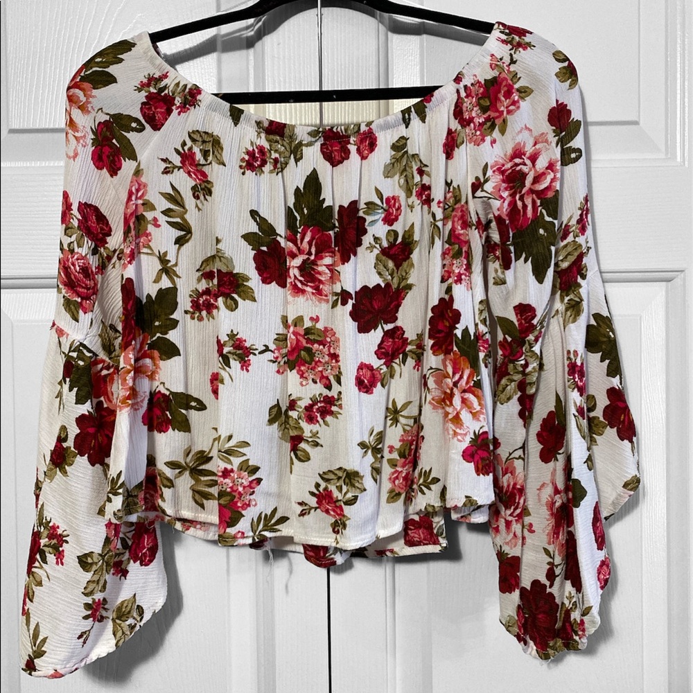 Floral Crop Top